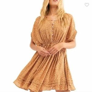 NWT Free People One Fine Day Floral Dress